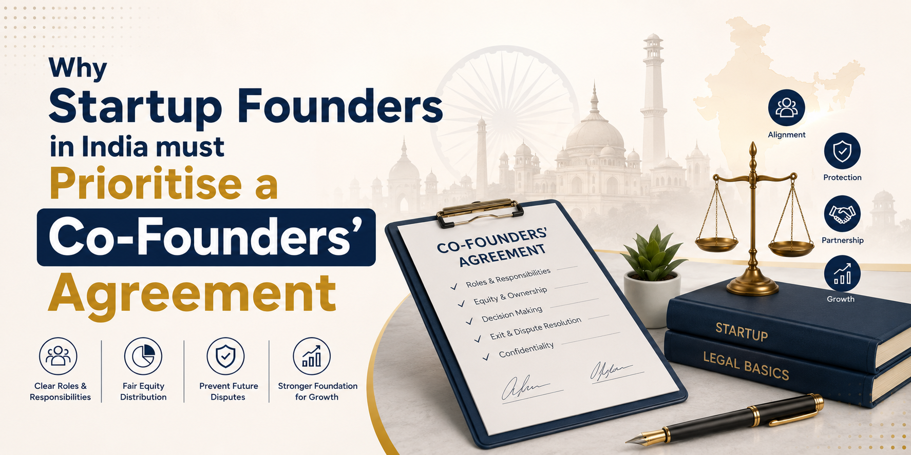 Why Startup Founders in India must Prioritise a Co-Founders’ Agreement